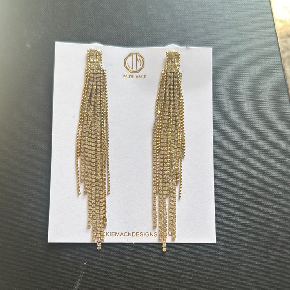 Gold Dangle Earrings